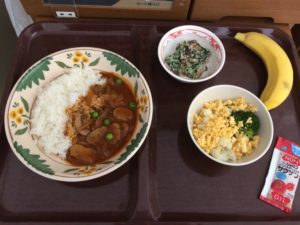 病院食1日目